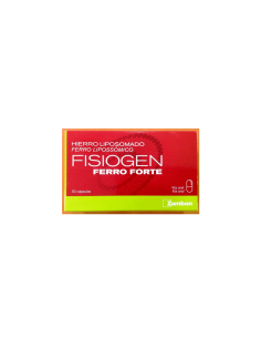 fisiogen ferro forte 30 cápsulas