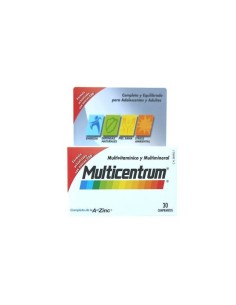 MULTICENTRUM 30 COMPRIMIDOS