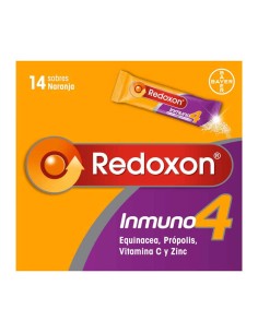 REDOXON INMUNO 4 SABOR NARANJA 14 SOBRES