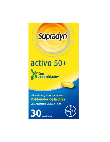 supradyn activo 50+ antioxidante 30 comprimidos