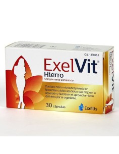 EXELVIT HIERRO 30 CÁPSULAS