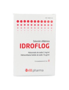 IDROFLOG SOLUCIÓN OFTÁLMICA 15 MONODOSIS 0,5 ML