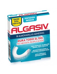 ALGASIV ALMOHADILLA DENTADURA INFERIOR 18 UND