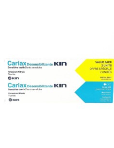 CARIAX DESENSIBILIZANTE KIN DUPLO PASTA 2 X 125 ML