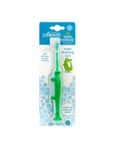 DR BROWN´S CEPILLO DE DIENTES COCODRILO 1-4 AÑOS