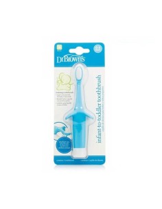 DR BROWN´S CEPILLO DIENTES BEBE NATURAL AZUL