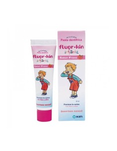 FLUOR KIN INFANTIL PASTA DENTIFRICA FRESA 100 ML