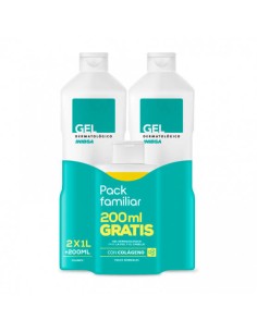 INIBSA GEL DERMATOLOGICO + CHAMPU PACK 2 X 1000 ML
