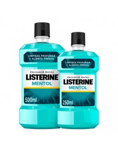 LISTERINE MENTOL 500+250ML
