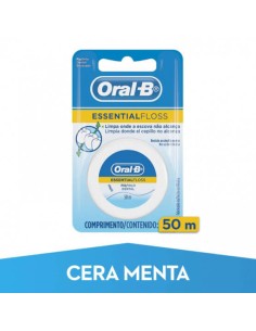 ORAL B ESSENTIAL FLOSS SEDA CON CERA