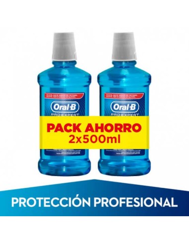 ORAL-B COLUTORIO PRO EXPERT PROTECCION PACK 2X500ML
