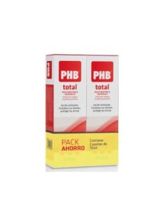 PHB TOTAL PASTA DENTIFRICA 75 ML +75 ML