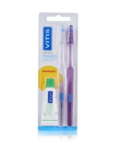 VITIS MEDIO CEPILLO DENTAL DUPLO