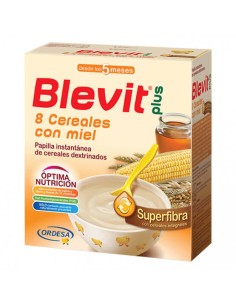 BLEVIT PLUS SUPERFIBRA 8 CEREALES MIEL 700 G.