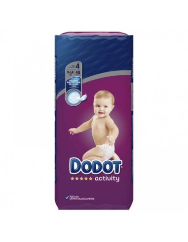 DODOT ACTIVITY PAÑAL T- 4 8- 14 KG 48