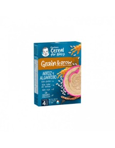 GERBER CEREAL ARROZ ALGARROBO SIN GLUTEN 4M 250G
