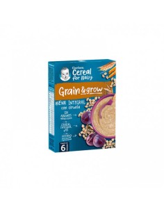GERBER CEREAL AVENA CON CIRUELA 6M 250 G