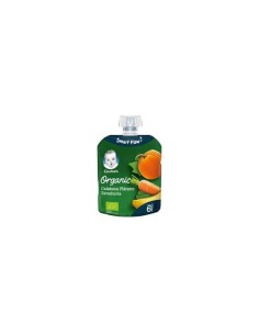 GERBER ORGANIC CALABAZA PLATANO ZANAHORIA 1 PO 9