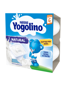 NESTLE YOGOLINO SABOR NATURAL 100 G 4 TARRINAS