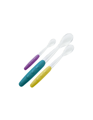 NUK CUCHARA SILICONA EASY LEARNING +4M 2 UDS