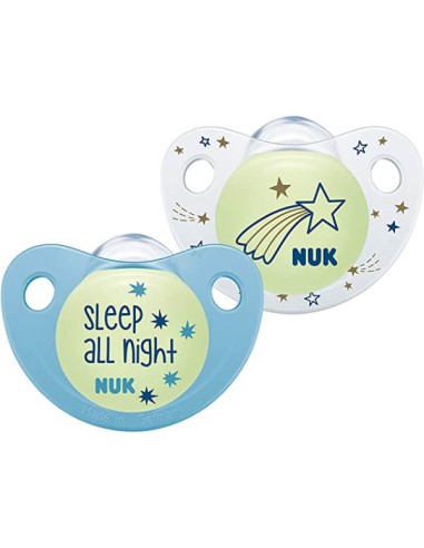 NUK NIGHT AND DAY CHUPETE SILICONA 6-18 M