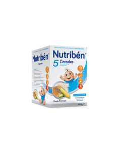 NUTRIBEN 5 CEREALES 600 G.