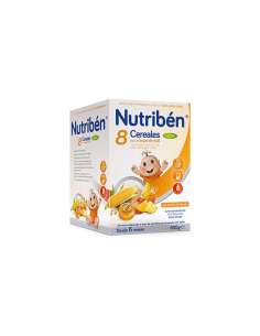 NUTRIBEN 8 CERE. MIEL 4 FRUTAS 600 G.