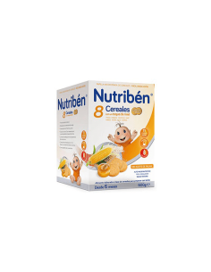 NUTRIBEN 8 CERE. MIEL GALLETAS MARIA 600 G.