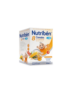 NUTRIBEN 8 CEREALES Y MIEL C LECHE ADAPTADA 600