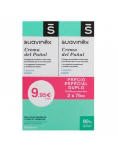 SUAVINEX DUPLO CREMA PAÑAL 2 ENVASES 75 ML
