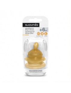 SUAVINEX TETINA LATEX ANATOMICA T 2L 2 U