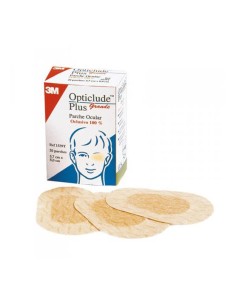 3M OPTICLUDE PLUS PARCHE GRANDE 5.7CM X 8.2CM 2U