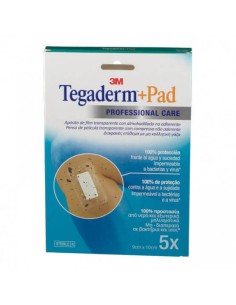 3M TEGADERM + PAD APOSITO TRANSPARENT 5 X 7CM 5U