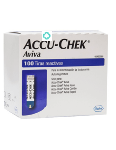 ACCU-CHEK AVIVA TIRAS 100 UND.