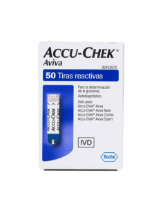 ACCU-CHEK AVIVA TIRAS 50 UND.