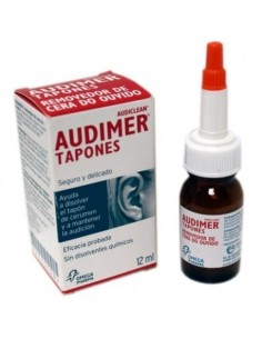 AUDIMER TAPONES SOLUCION FRASCO 12ML