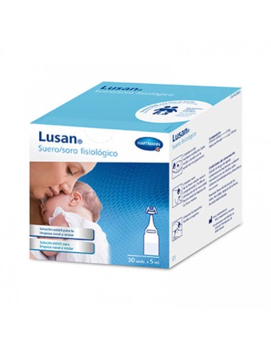 LUSAN SUERO FISIOLOGICO NASAL MONODOSIS 5 ML 30