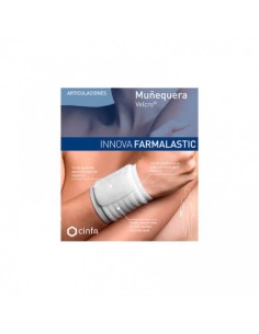 MUÑEQUERA FARMALASTIC INNOVA VELCRO BLANCA T - G