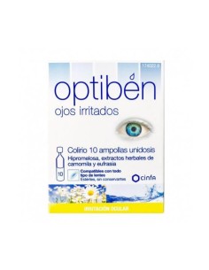 OPTIBEN IRRITACION OCULAR CAMOMILA MONODOSIS 10U