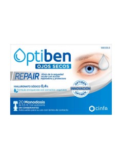 OPTIBEN OJOS SECOS REPAIR 20 MONODOSIS