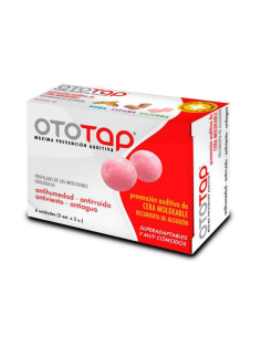 OTOTAP PREVENCION AUDITIVA CERA MOLDEABLE 6 UNIDADES