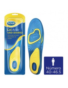 SCHOLL GEL ACTIV USO DIARIO HOMBRE