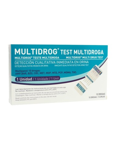 TEST MULTIDROG PANEL 10 DROGAS 1 UND.R/532675