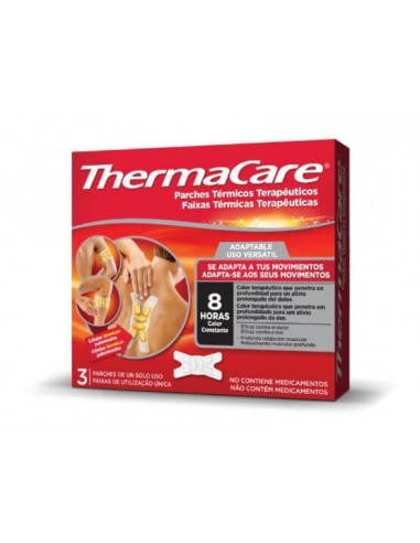 THERMACARE PARCHES ADAPTABLES TERMICOS 3 UND