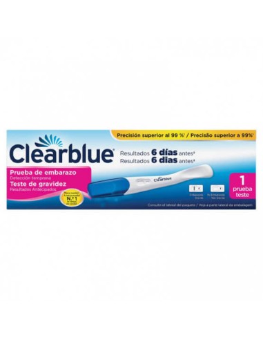 CLEARBLUE EARLY TEST DETECCION 6 DIAS ANTES