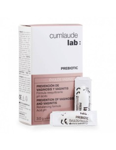 CUMLAUDE PREBIOTIC OVULOS VAGINALES 10 UNIDADES