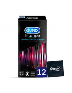 DUREX INTENSE ORGASMIC PRESERVATIVOS 12 UND