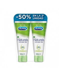 DUREX NATURALS INTIMATE GEL 2 UNIDADES X 100 ML