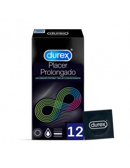 DUREX PLACER PROLONGADO PRESERVATIVOS 12 UND