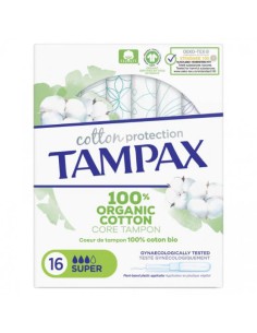 TAMPAX COTTON PROTECTION SUPER 16 U